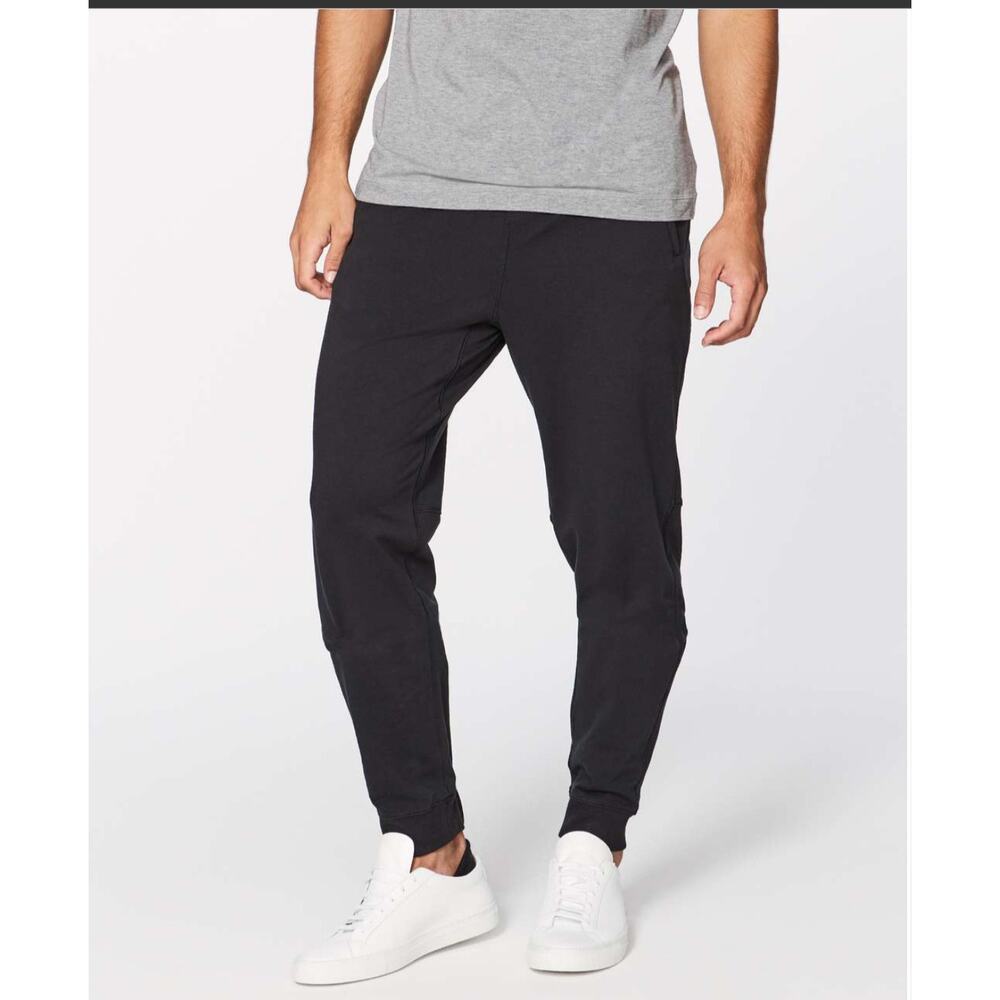 Lululemon Men's Cross Cut Jogger  

 SMALL Heather Gray/Blue